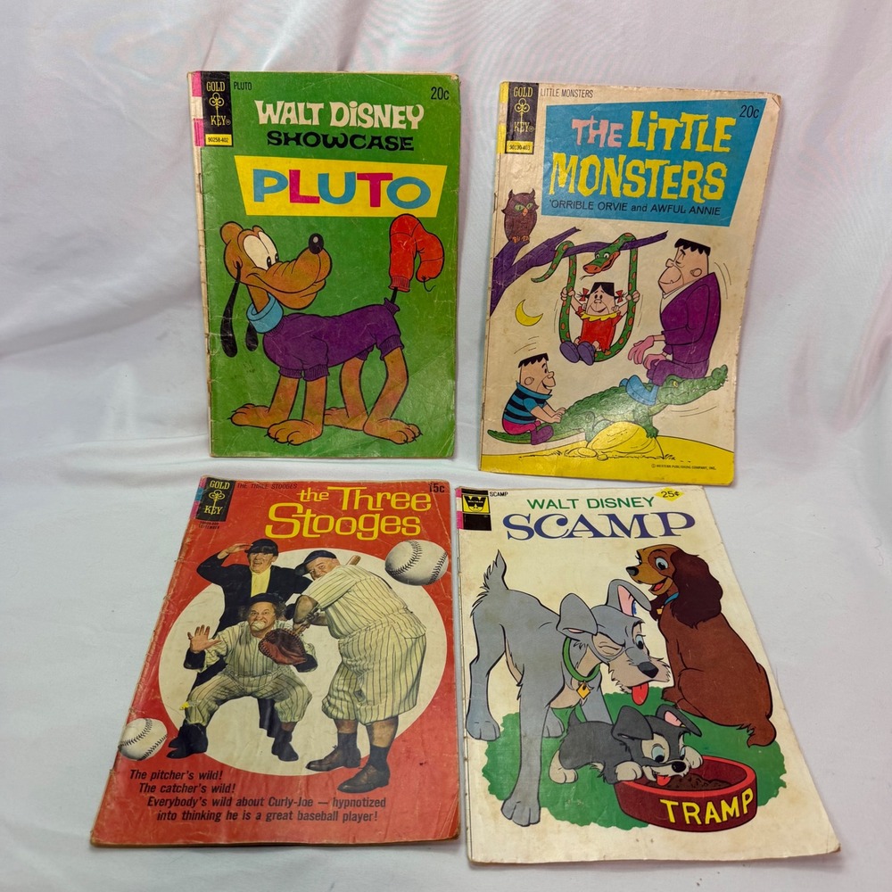 Vintage Gold Key Whitman Comic Book Lot